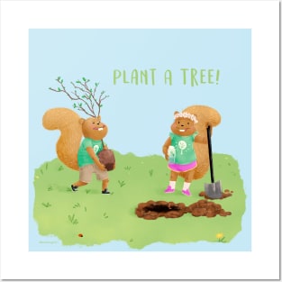 Plant a tree Posters and Art